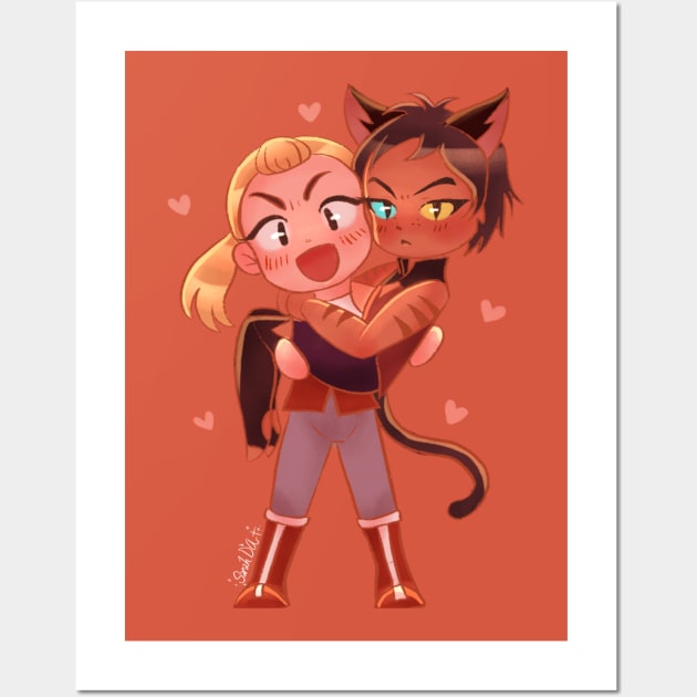 Adora & Catra Wall Art by Sarah D’ Art